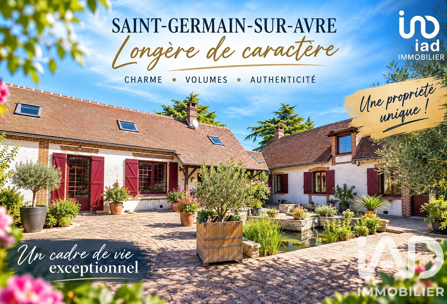 Vente Longère 9 pièces — photo 1
