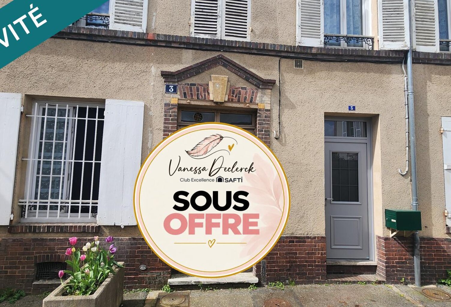 APPARTEMENT TYPE F2 EN DUPLEX 1ER ETAGE - LOCATAIRE EN PLACE — photo 1