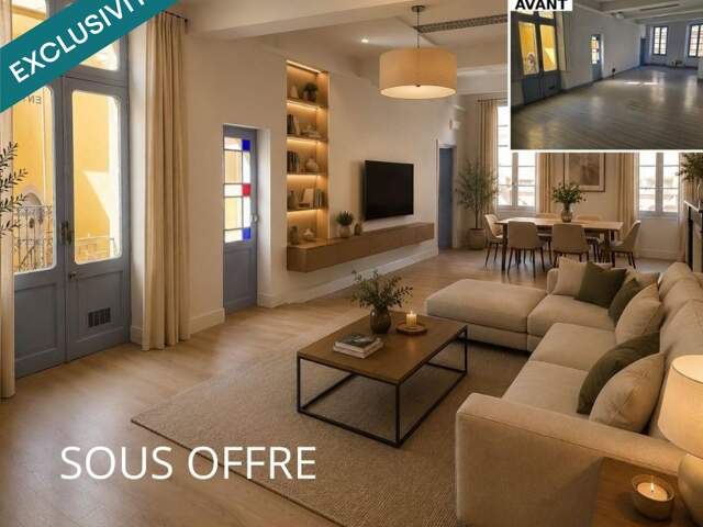 Appartement centre-ville 124 m² avec terrasse privative — photo du bien