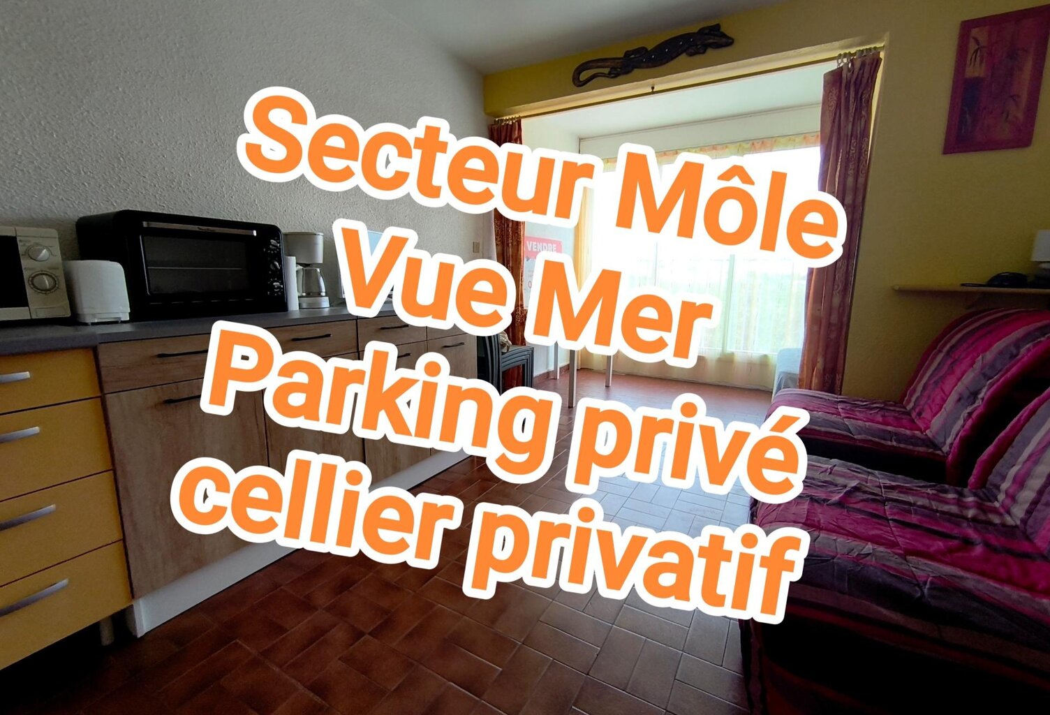 Studio avec Vue Mer - Parking et Cellier privatifs — photo 1
