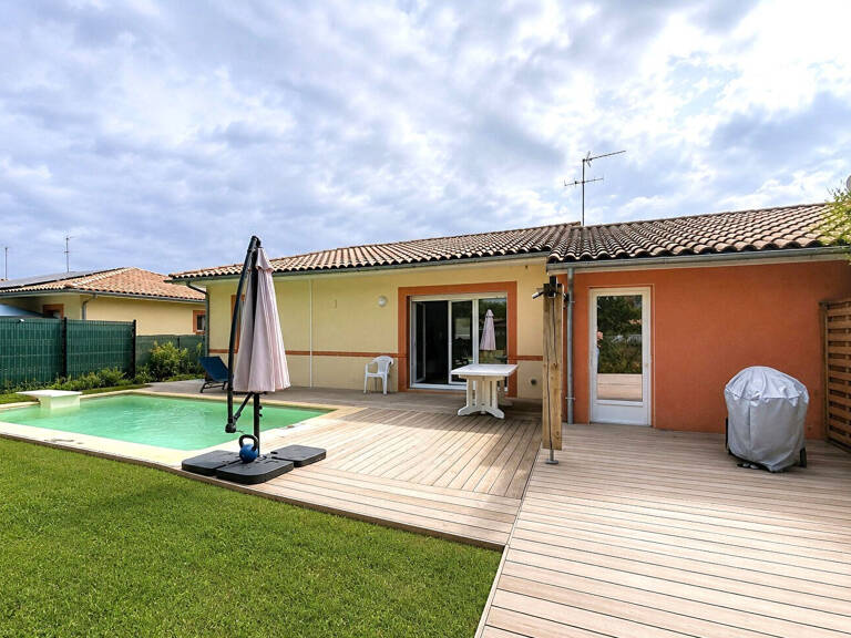 Maison de plain-pied avec piscine en résidence sécurisée Montauban Nord — photo 1