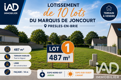 Terrain  168000 €