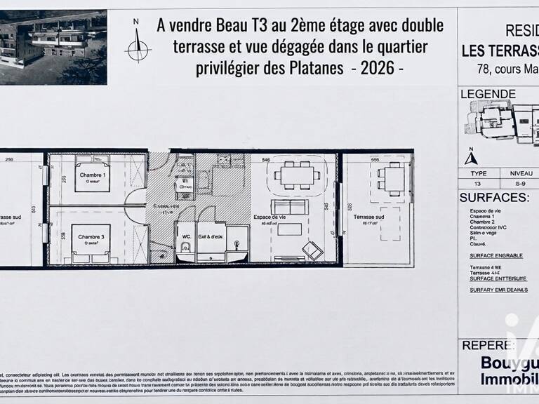 Vente Appartement 3 pièces — photo 1