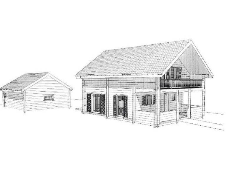 Chalet à contruire clé en main, sur terrain de 1300m2 — photo 1