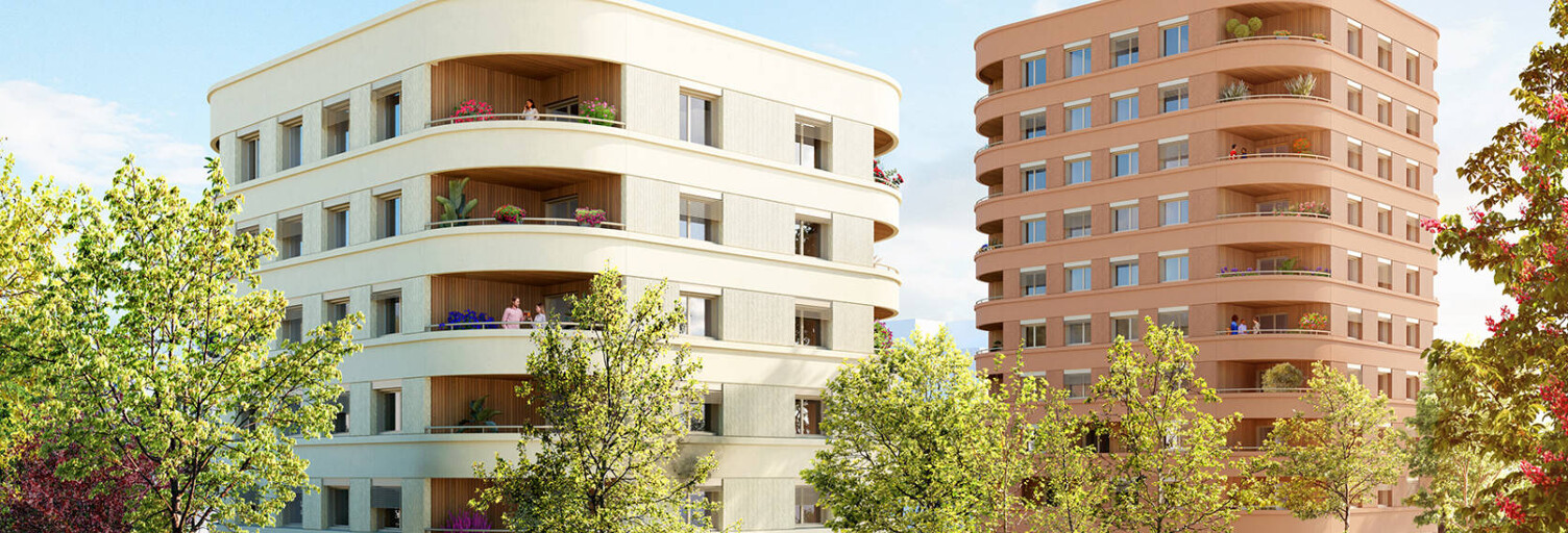 Appartement neuf T1, T2, T3, T4, T5 Pièce 43 à 81 m² à vendre à Rillieux-la-Pape (69140)