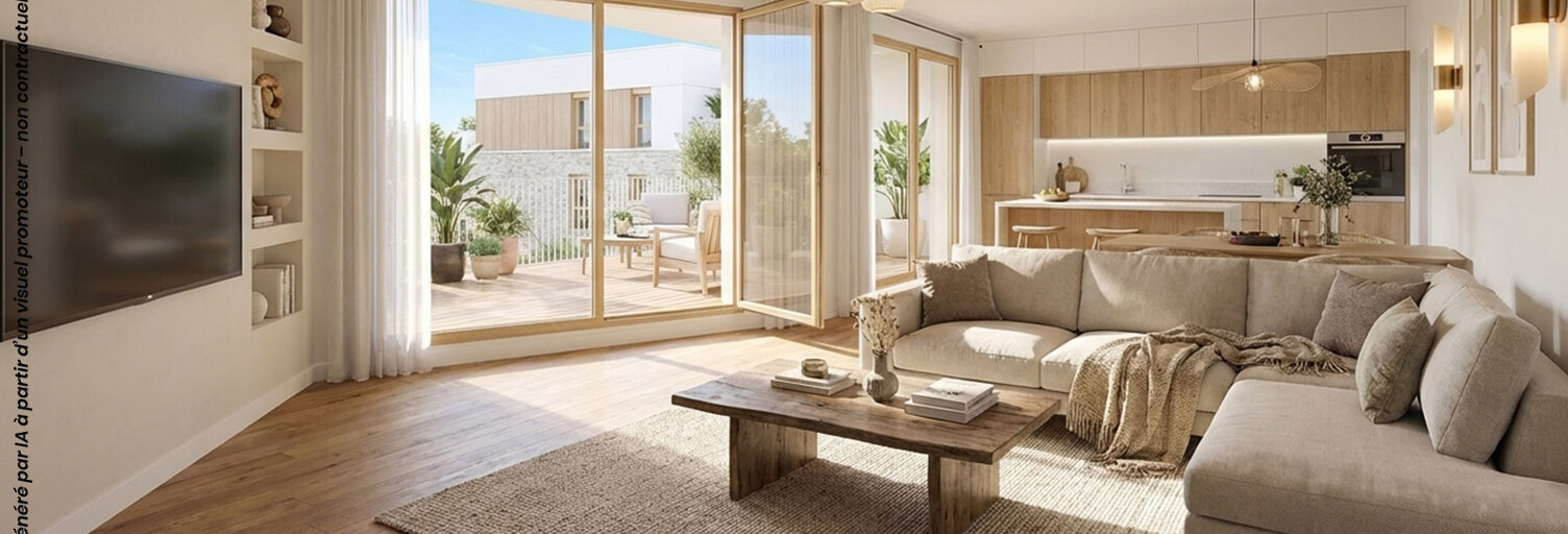Appartement neuf T3, T4 Pièce 61 à 81 m² à vendre à Limoges (87000)