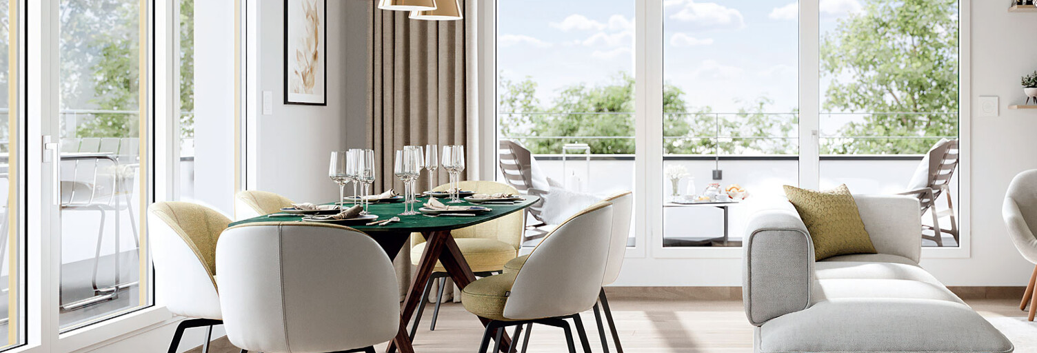 Appartement neuf T1, T2, T3, T4 Pièce 38 à 88 m² à vendre à Rouen (76000)