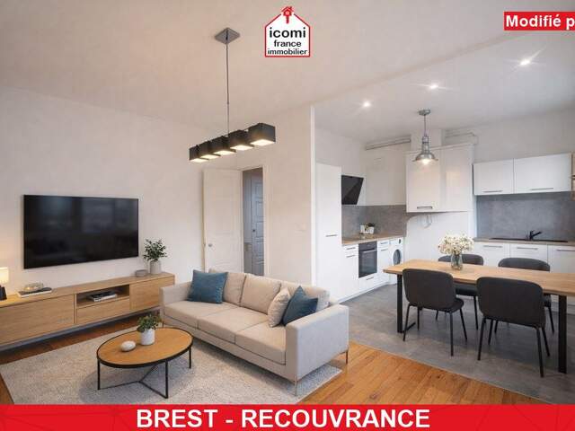 FINISTERE - Brest (29200) - A VENDRE - APPARTEMENT - T3 - 2 CHAMBRES - DPE D - AUCUNS TRAVAUX - DPE D - STATIONNEMENT AISE — photo du bien