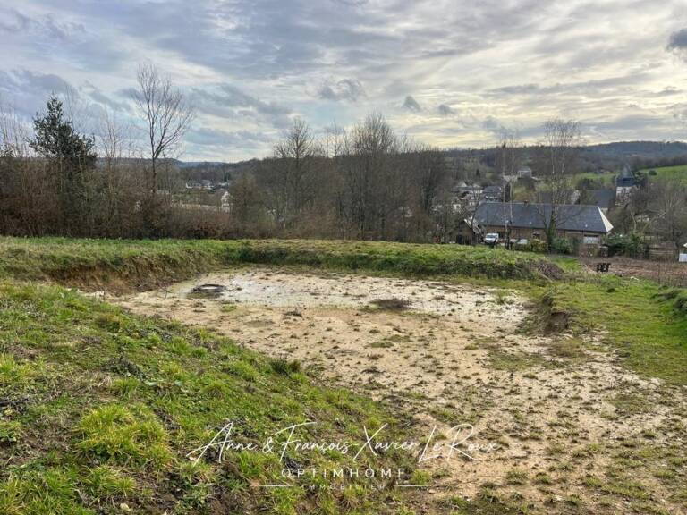 Terrain à vendre viabilisé de plus de 2100 M2 vue dégagé au calme Bonneville la louvet — photo 1