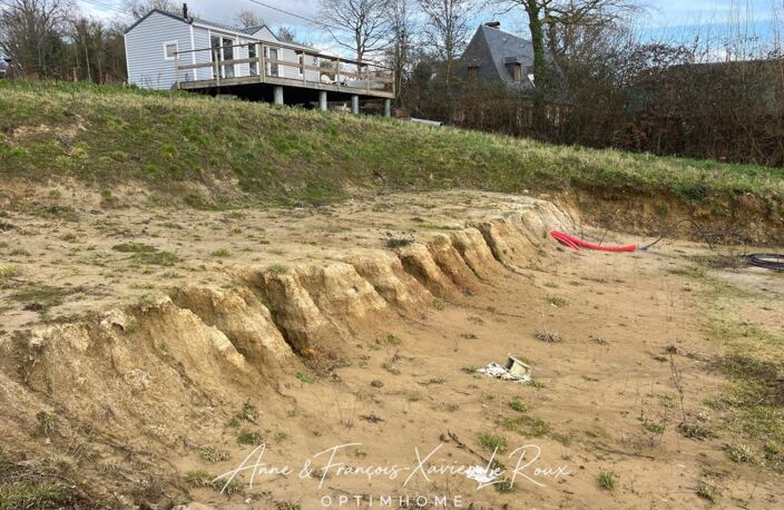 Terrain à vendre viabilisé de plus de 2100 M2 vue dégagé au calme Bonneville la louvet — photo 2