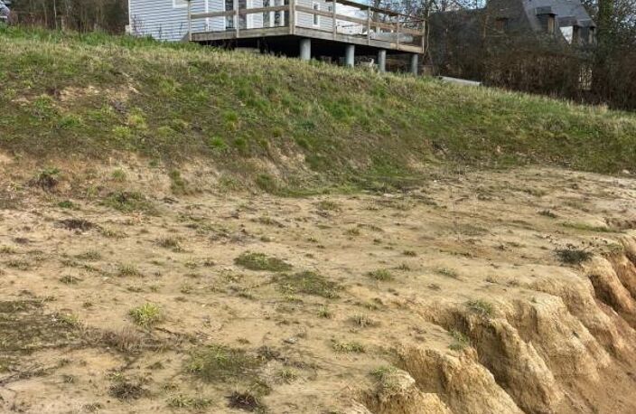 Terrain à vendre viabilisé de plus de 2100 M2 vue dégagé au calme Bonneville la louvet — photo 5
