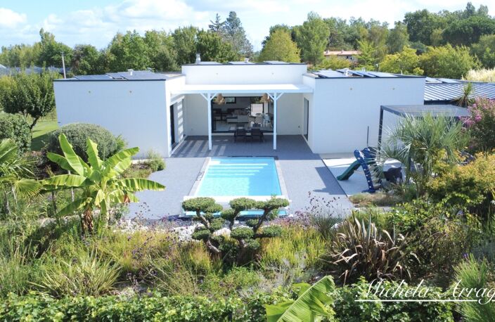 UNE VILLA CONTEMPORAINE OÙ LE QUOTIDIEN PREND UN AIR DE VACANCES-LE TEMPLE SUR LOT (47) — photo 5