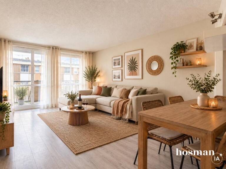 Appartement traversant de 3 pièces avec balcon - Vue dégagée - Rue René Descartes, Cenon — photo 1