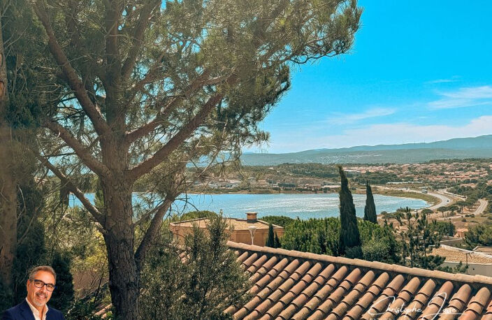 Maison avec vue exceptionnelle sur l'étang de Leucate, le Canigou — photo 3