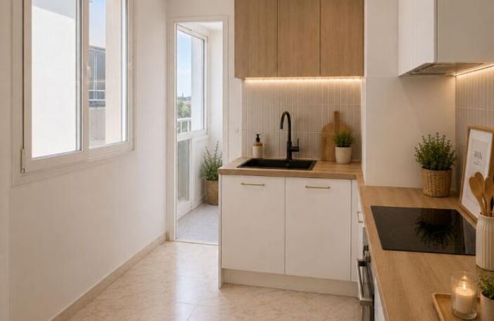 Appartement Martigues 3 pièce(s) 60 m2 avec balcon — photo 3