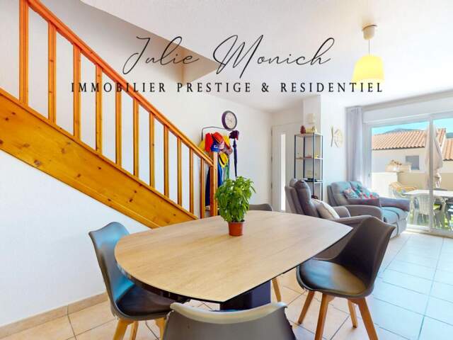 Maison traversante, 3 chambres, terrasses, garage — photo du bien