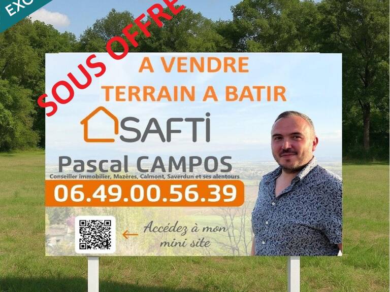 Terrain plat constructible et viabilisé de 424m² — photo 1