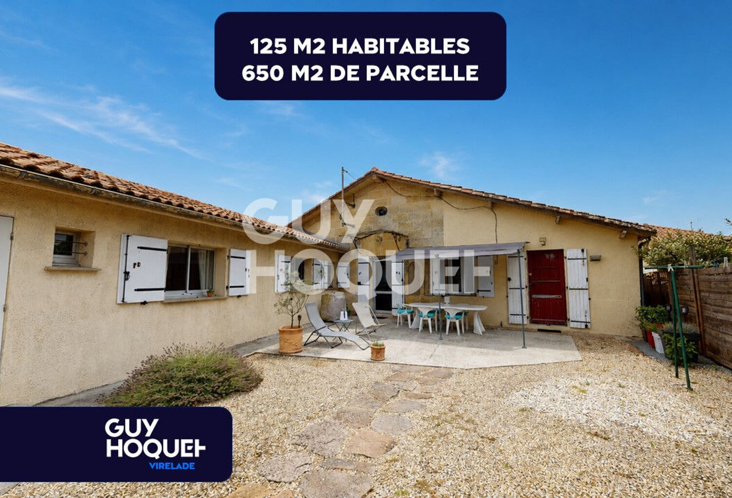 Maison de 125 m2, terrain de 650 m2, garage — photo 1