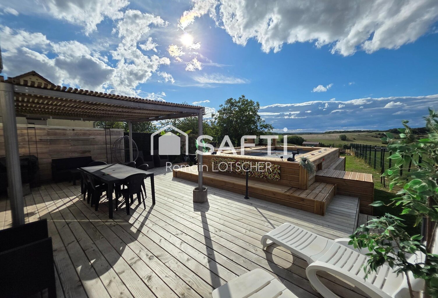 Maison de compagne avec piscine — photo 1