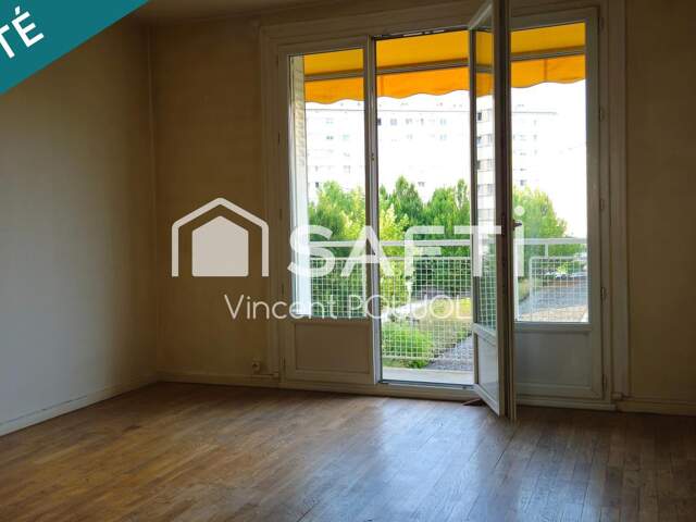 Appartement T3 de 63 m² habitables avec cave et garage proche centre ville — photo du bien