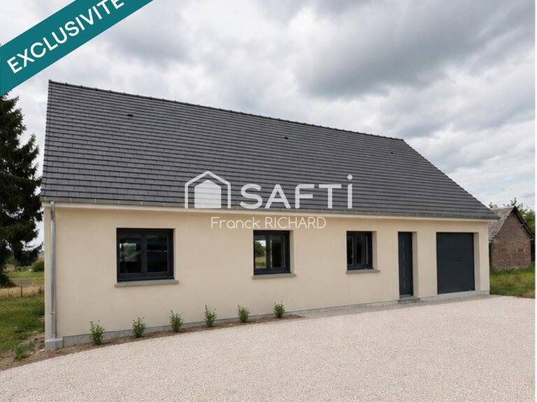 Maison neuve de plain-pied  96 m²  3 chambres  Garage  Cuy-Saint-Fiacre — photo 1