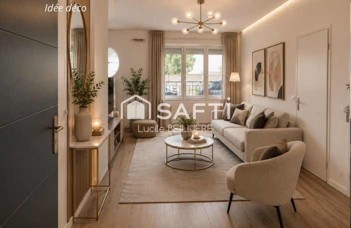 Au Blanc Mesnil 93150 appartement de 40m2, 2 pièces,1 chambre, une place de parking intérieur — photo 2
