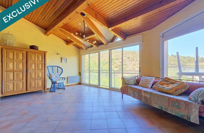 Une maison de village de caractère avec jardin, terrasse et vue dominante absolument exceptionnelle au cœur d'Olargues. — photo 4