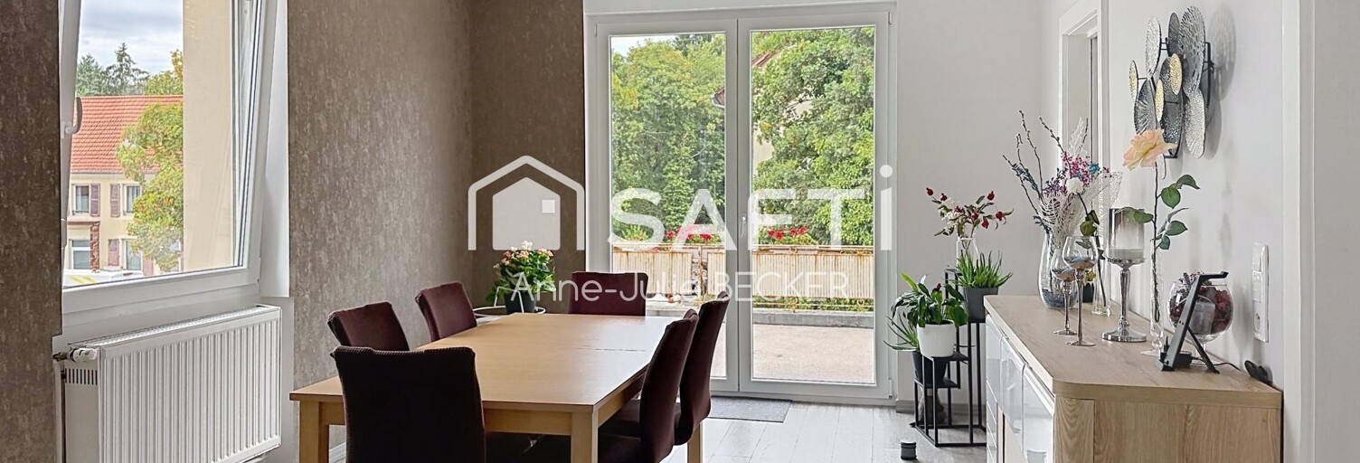 Appartement 5 Pièces 120 m² à vendre à Sarreguemines (57200)