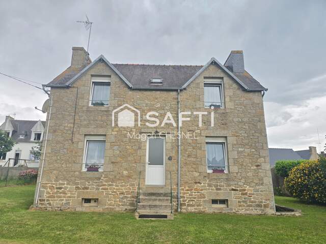 MAISON DE CARACTÈRE  70 m²  2 CHAMBRES  TERRAIN 618 m²  PLOUARET — photo du bien