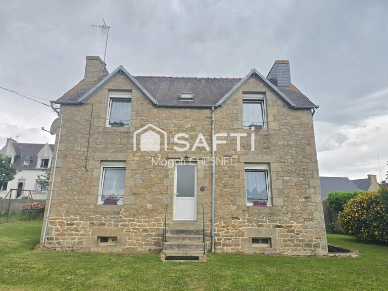 MAISON DE CARACTÈRE  70 m²  2 CHAMBRES  TERRAIN 618 m²  PLOUARET — photo 1