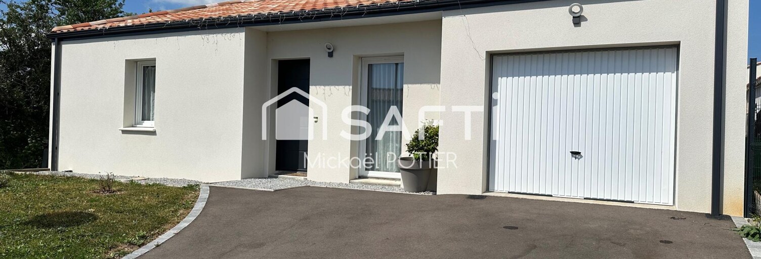 Maison 3 Pièces 77 m² à vendre à Moutiers-les-Mauxfaits (85540)