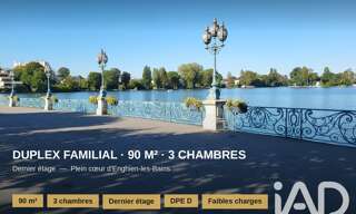 Appartement 4 Pièces 90 m² à vendre à Enghien-les-Bains (95880)