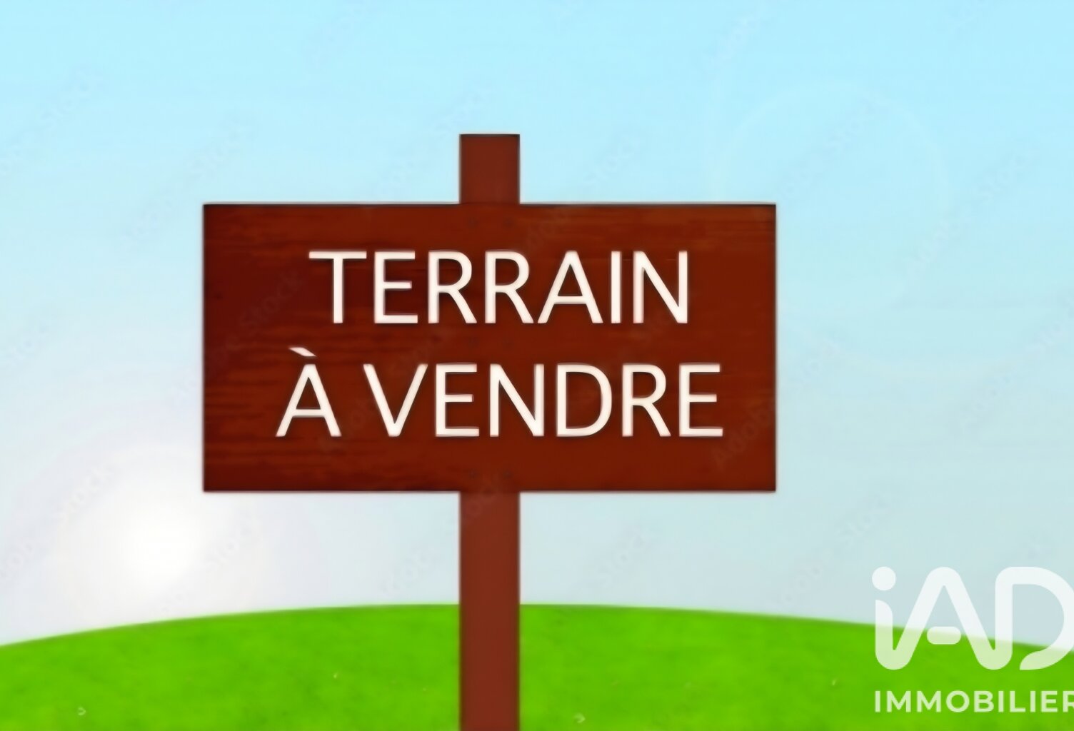 Vente Terrain à bâtir 1 378 m&sup2; — photo 1