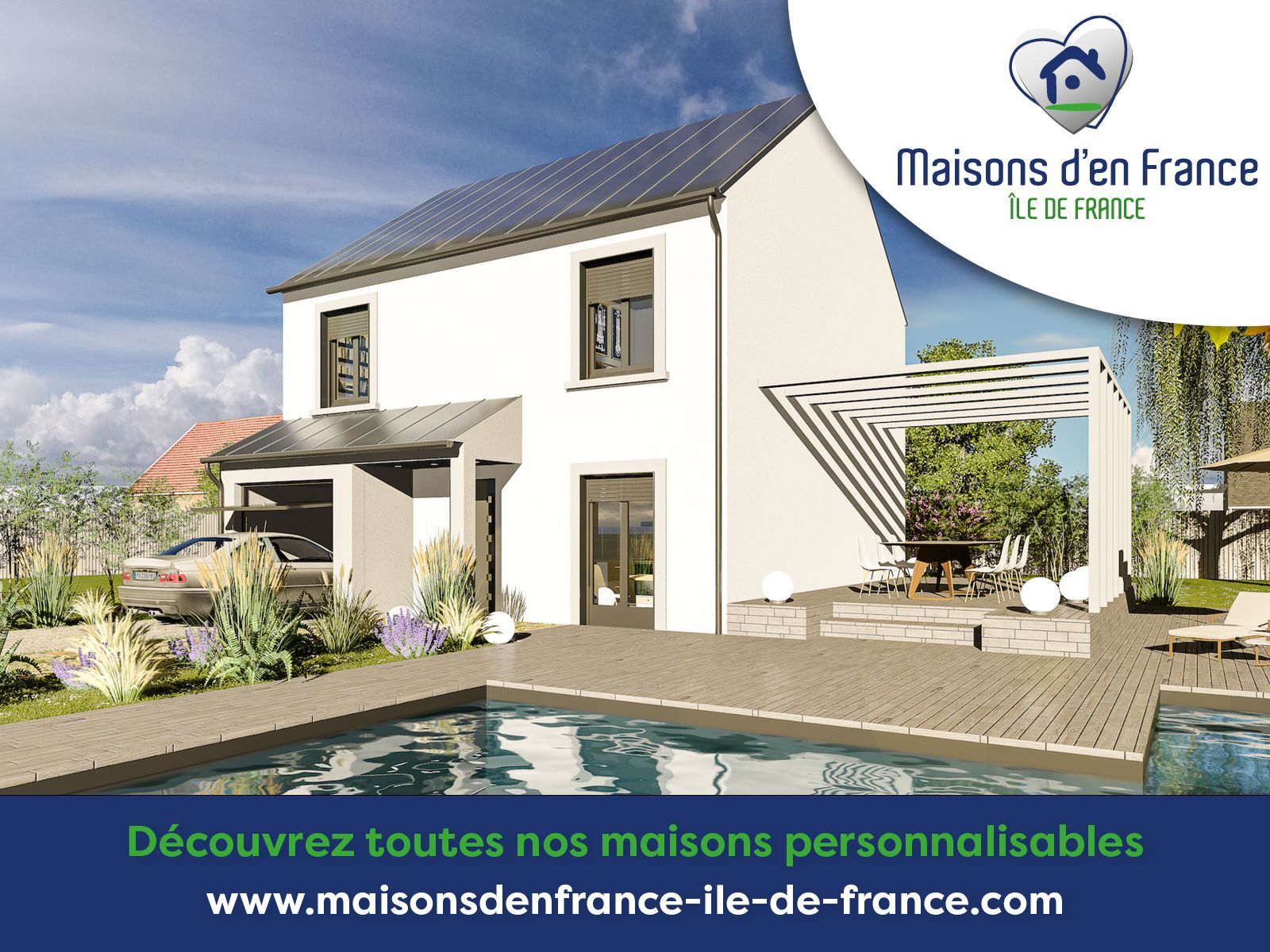Faites construire votre maison 100.57 m² avec terrain à MENUCOURT (95) !