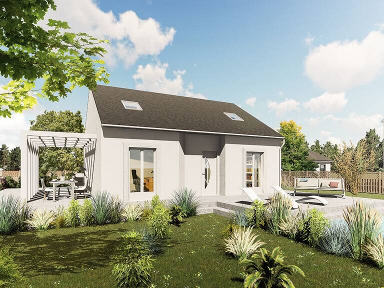 Faites construire votre maison 102.25 m² avec terrain à FREPILLON (95) ! — photo 1