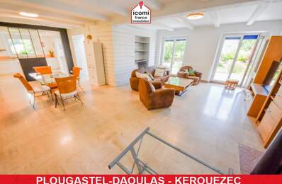 FINISTERE - Plougastel-Daoulas (29470) - A VENDRE - MAISON INDIVIDUELLE T7 229M² DE 1971 - BELLES PRESTATIONS - 5 CHAMBRES - SOUS-SOL COMPLET - AUCUNS TRAVAUX - TERRAIN DE 1235M² — photo du bien