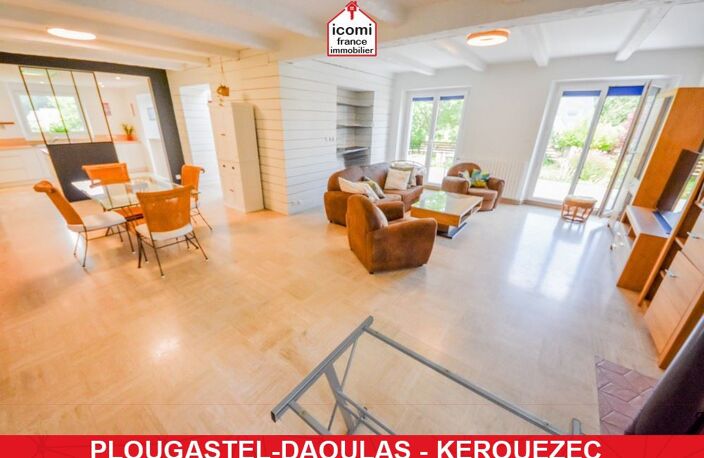FINISTERE - Plougastel-Daoulas (29470) - A VENDRE - MAISON INDIVIDUELLE T7 229M² DE 1971 - BELLES PRESTATIONS - 5 CHAMBRES - SOUS-SOL COMPLET - AUCUNS TRAVAUX - TERRAIN DE 1235M² — photo 3