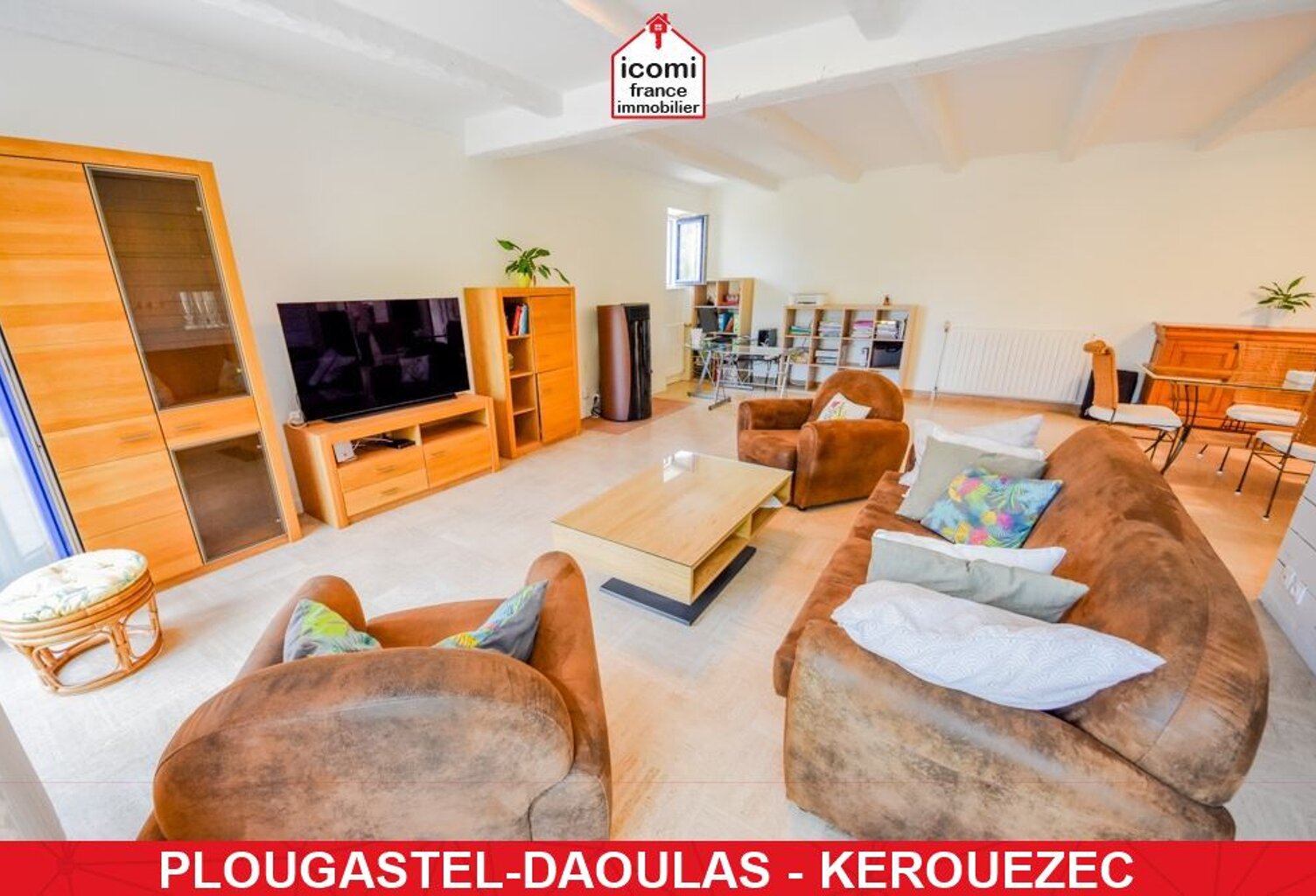 FINISTERE - Plougastel-Daoulas (29470) - A VENDRE - MAISON INDIVIDUELLE T7 229M² DE 1971 - BELLES PRESTATIONS - 5 CHAMBRES - SOUS-SOL COMPLET - AUCUNS TRAVAUX - TERRAIN DE 1235M² — photo 1