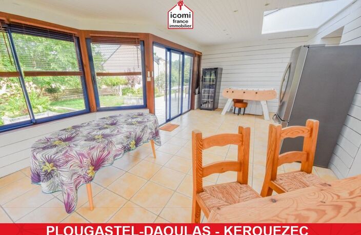 FINISTERE - Plougastel-Daoulas (29470) - A VENDRE - MAISON INDIVIDUELLE T7 229M² DE 1971 - BELLES PRESTATIONS - 5 CHAMBRES - SOUS-SOL COMPLET - AUCUNS TRAVAUX - TERRAIN DE 1235M² — photo 5