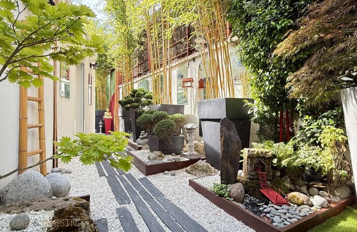 Orléans Dunois, proche médiathèque, Maison bourgeoise à vendre, jardin Japonais, cave, belles prestations — photo 5