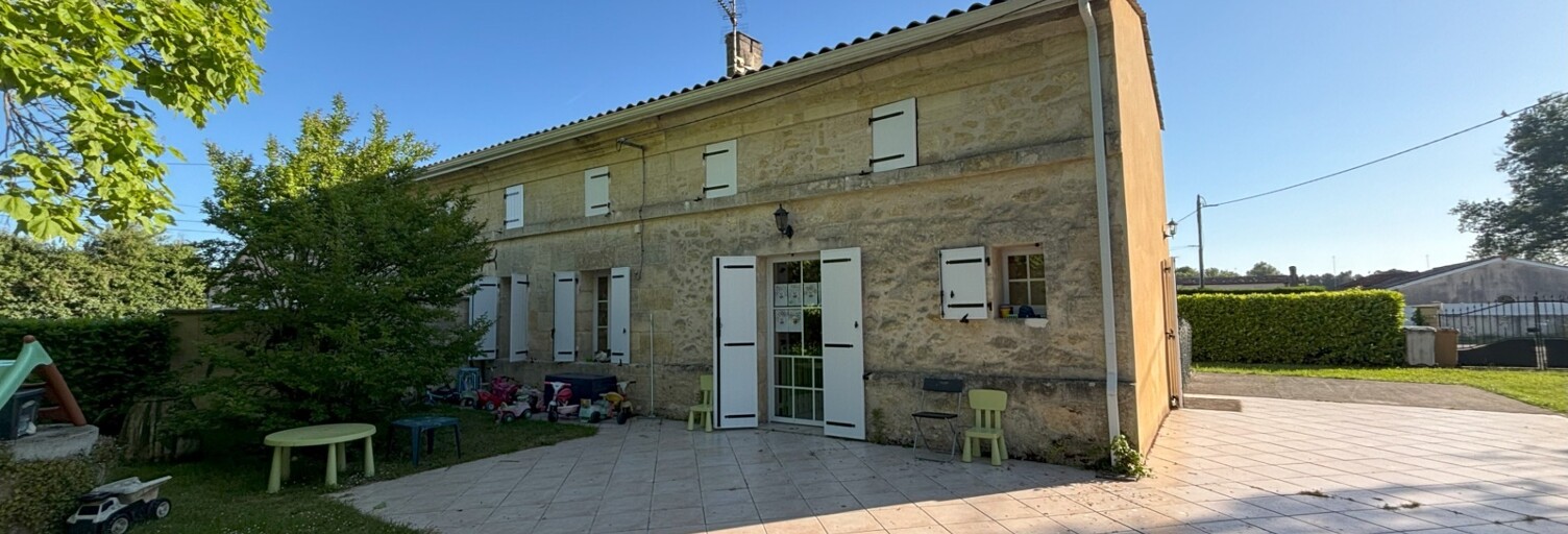 Maison 5 Pièces 135 m² à vendre à Marsas (33620)
