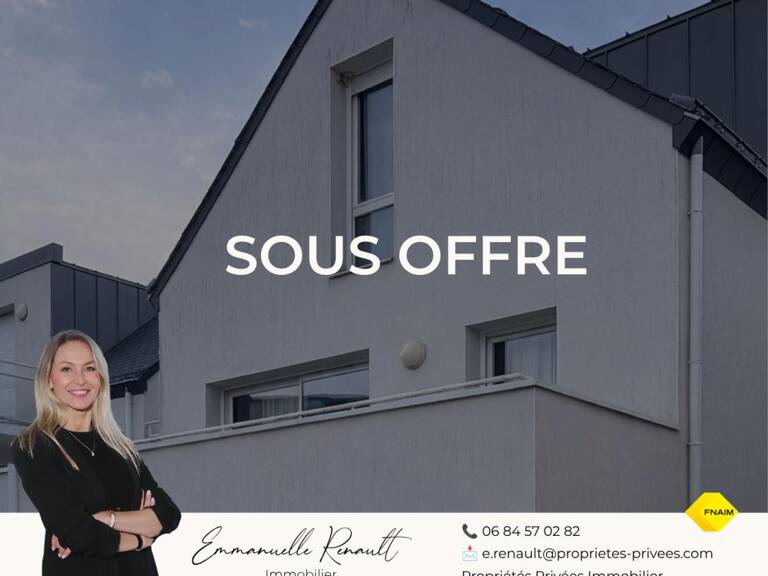 SURZUR Appartement T3 en DUPLEX de 67,70 m2. Terrasse, garage fermé et parking. À pied du bourg — photo 1