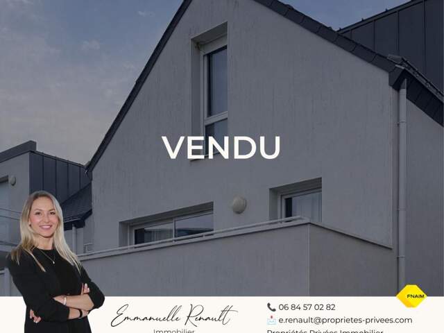 SURZUR Appartement T3 en DUPLEX de 67,70 m2. Terrasse, garage fermé et parking. À pied du bourg — photo du bien
