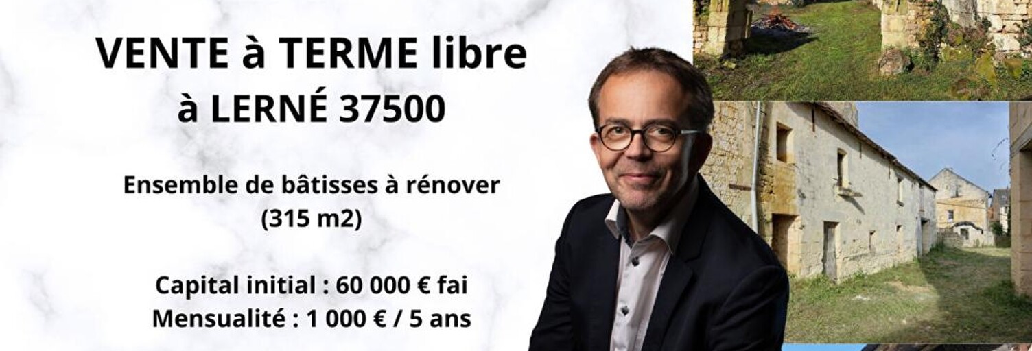 Maison 11 Pièces 315 m² à vendre à Lerné (37500)