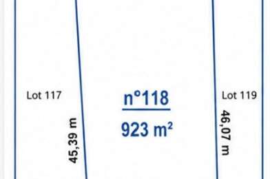 Terrain  45000 €