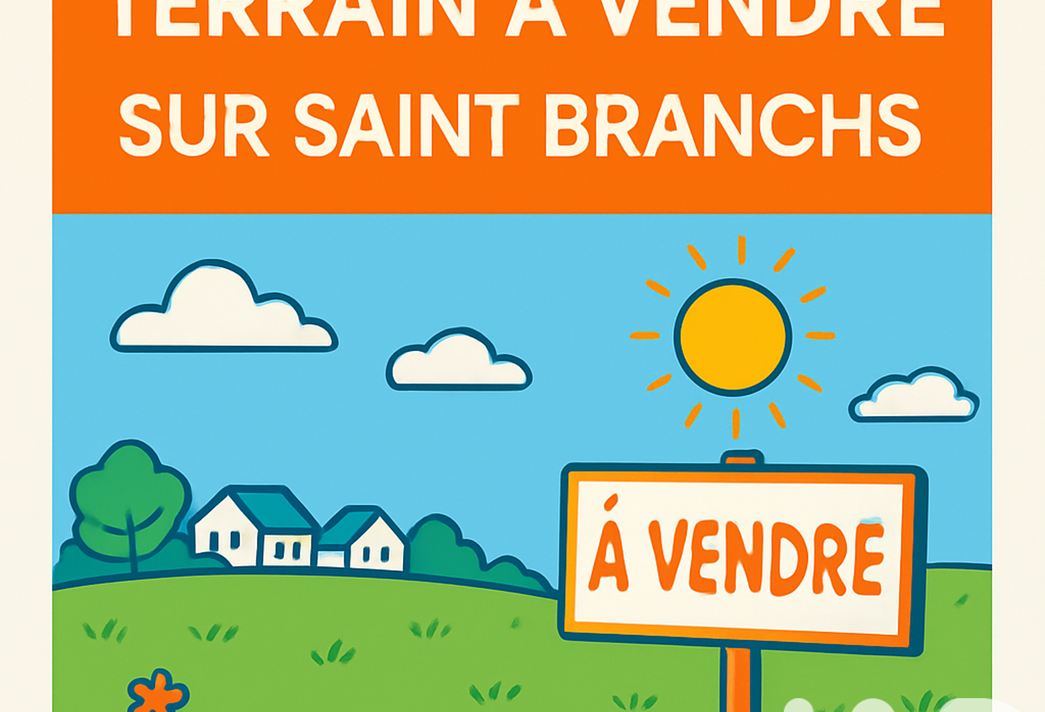 Vente Terrain à bâtir 744 m&sup2; — photo 1