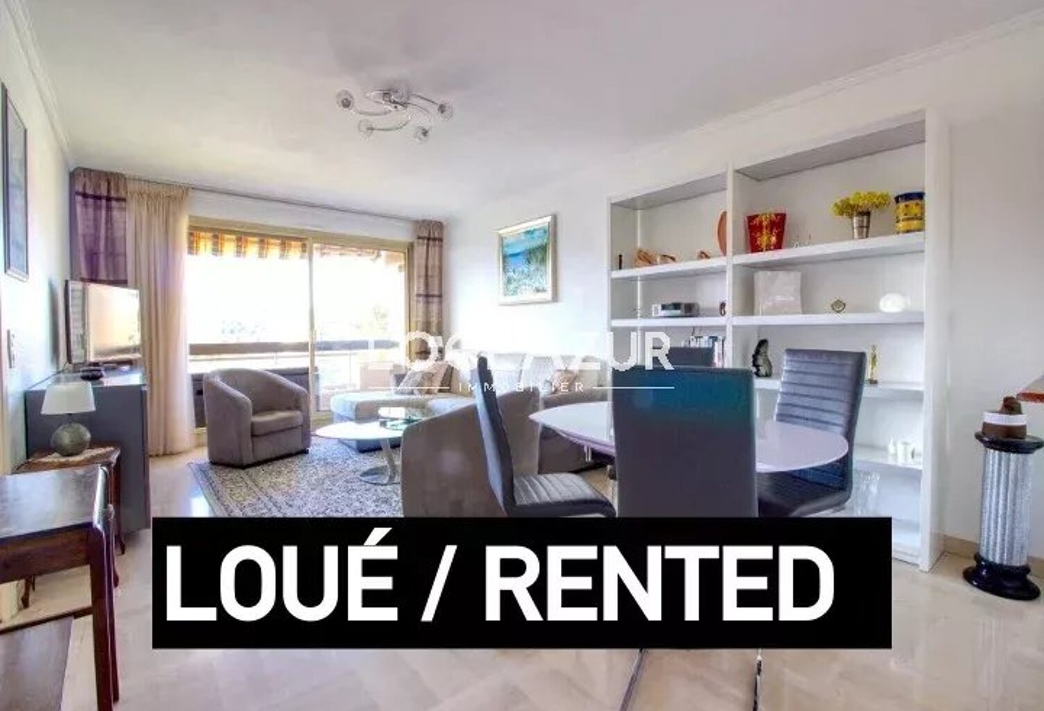 LOCATION MEUBLÉE APPARTEMENT 1 CHAMBRE ANTIBES -  ANTIBES - PISC — photo 1