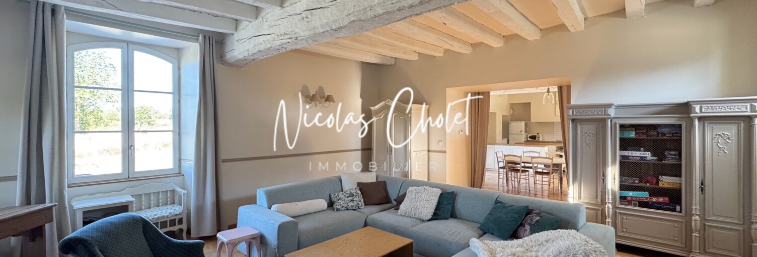 Maison 8 Pièces 260 m² à vendre à Bécon-les-Granits (49370)