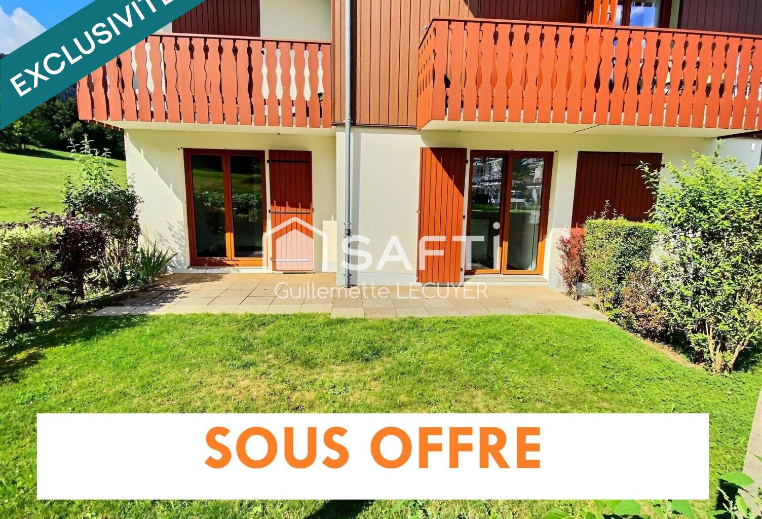 T2 de 36m2 avec jardin privatif — photo 1