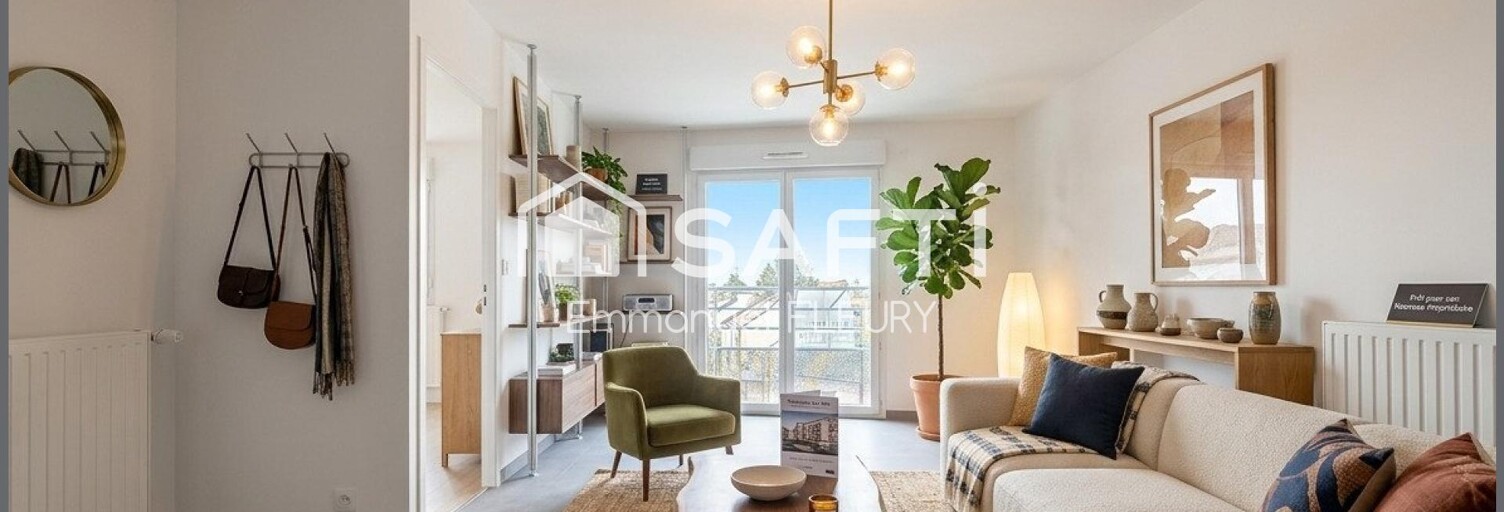 Appartement 2 Pièces 45 m² à vendre à Nantes (44000)